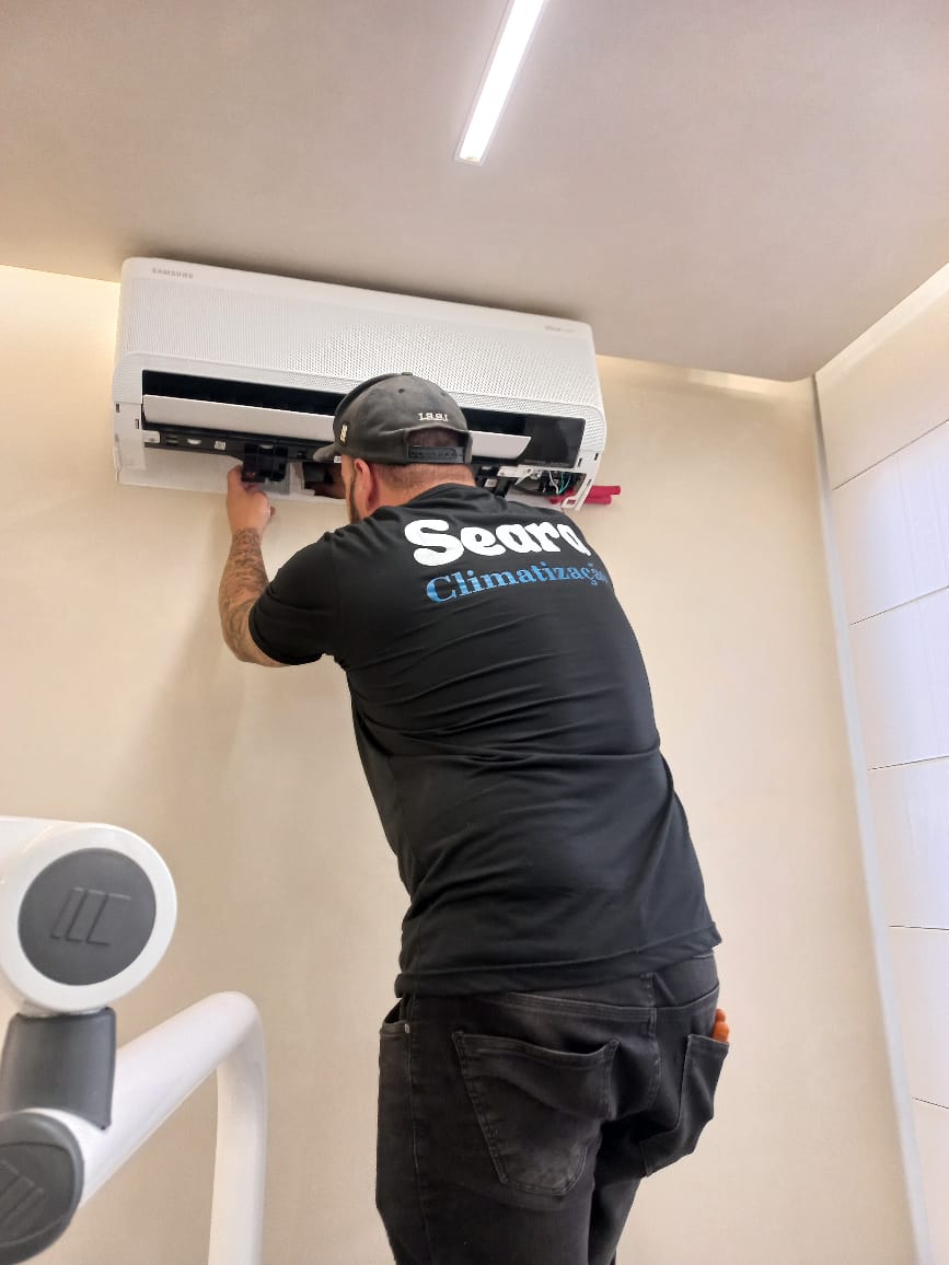 Equipamento de ar condicionado central